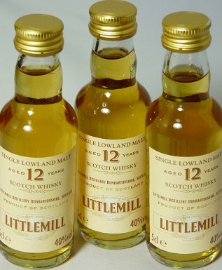 Littlemill 12yo 5cl x 3