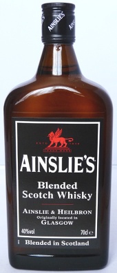 Ainslie’s Blended Scotch Whisky NAS 70cl