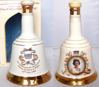 Bell's Decanters Prince William's Birth 1982 Queen's 60th 1986 NAS
